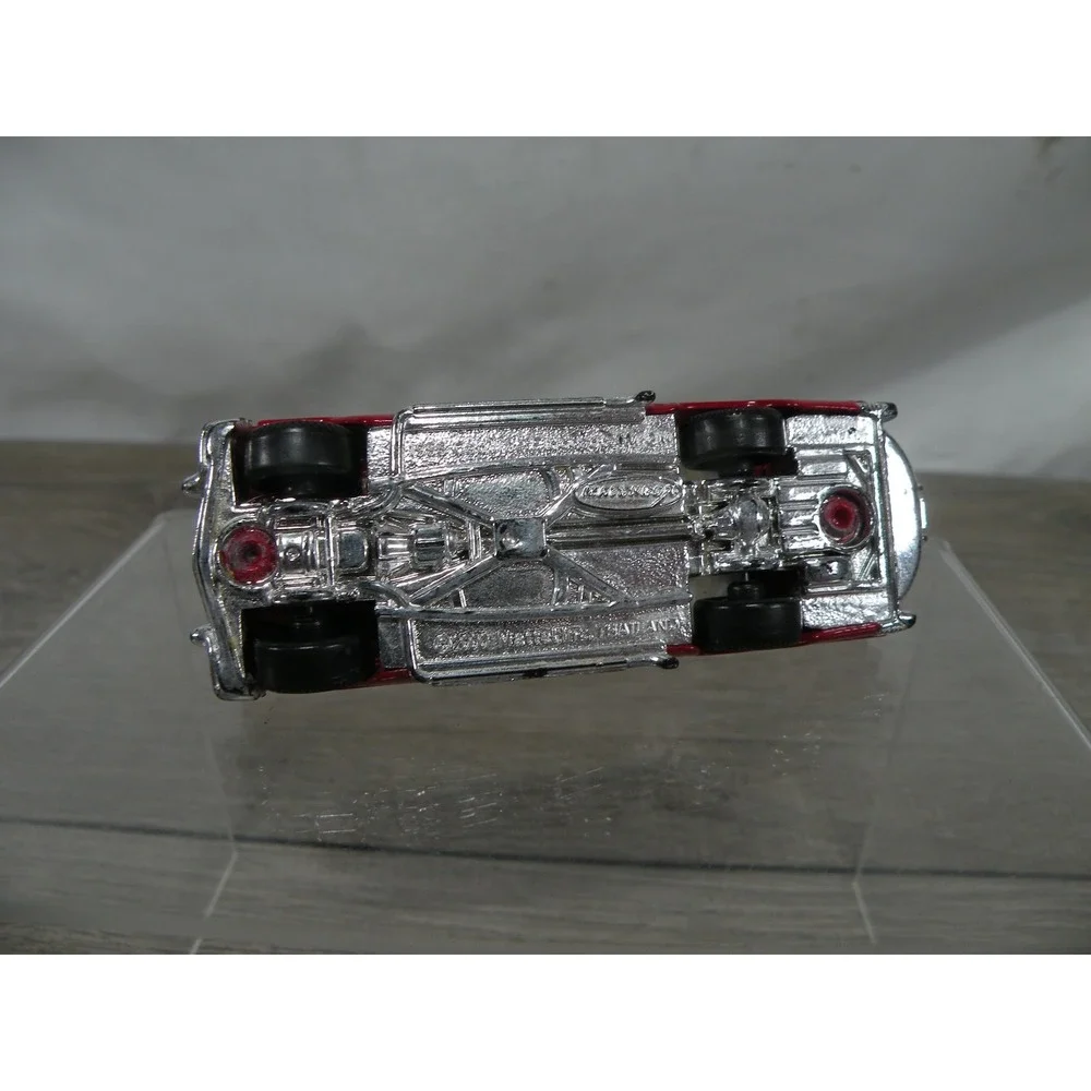 Hot Wheels Cadillac Eldorado Convertible Red Vintage Diecast Car 1950s Style